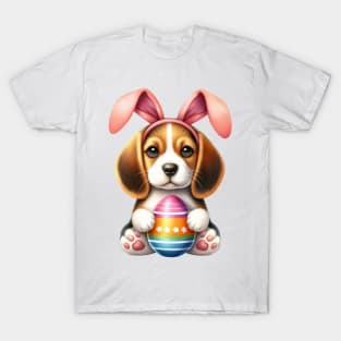 Easter Beagle Dog T-Shirt